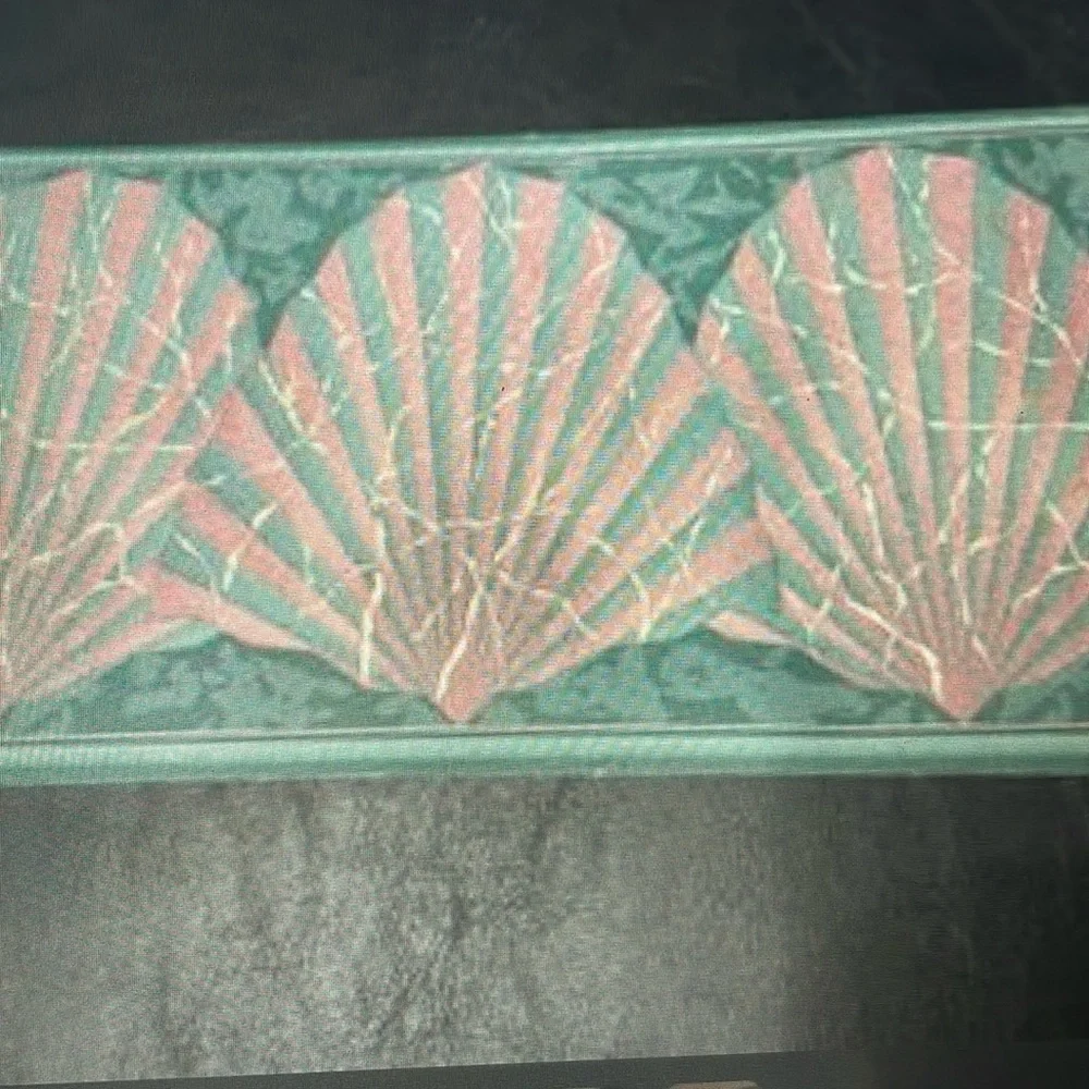 Shell Wallpaper Border. Vintage